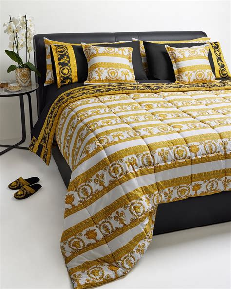 versace bed headboard|versace bedding.